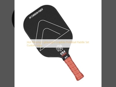 Gorąca prasowanie lekki grafit Pickleball Paddle Set Custom Logo